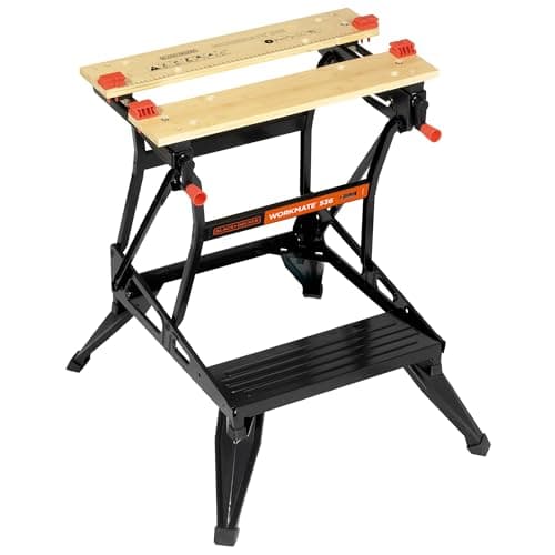 Image of BLACK+DECKER Workmate Dual Height Adjustable Workbench, WM536-XJ