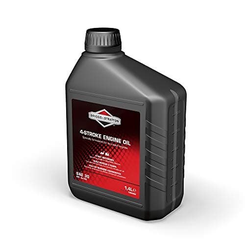 Image of Briggs & Stratton 100006E 4-Stroke Lawn Mower Engine Oil SAE30, 1.4 l, Black, 1.4 Litre