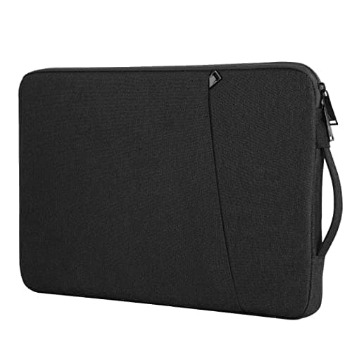 Image of Chelory 15.6 Inch Laptop Sleeve for 16 Inch MacBook Pro Max 2019-2026, 15.6 16 Inch Laptop Bag Case Notebook Ultrabook Chromebook Shockproof Water Resistant Protective Cover with Handle, Black