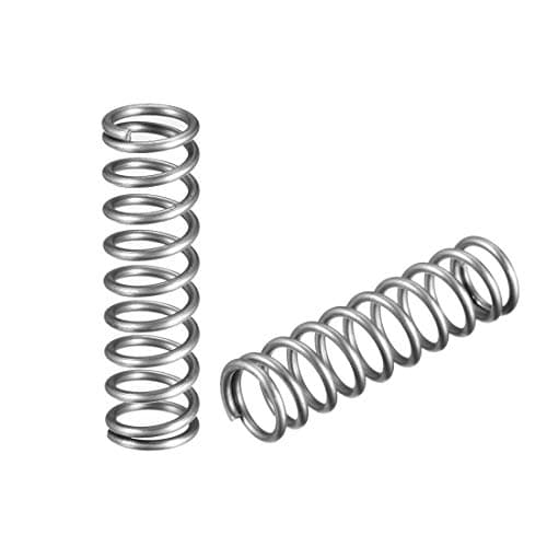 Image of sourcing map Wire Diameter 0.06", OD 0.51", Free Length 1.77" Spring Steel Coil Extended Compressed Spring 10pcs
