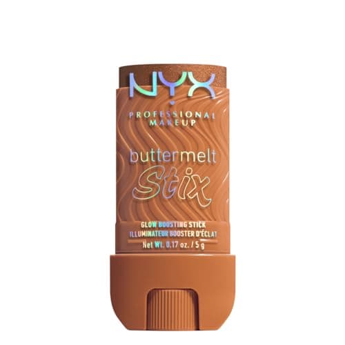 Image of NYX Professional Makeup Highlighter, Buttermelt Stix, Glow Boosting Stix, up to 8 hour wear, Infused with Cupuacu & Coconut Butter, Shade: It's Giving Melt