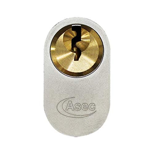 Image of ASEC Vital 6 Pin Oval Double Cylinder - 64MM 32/32 (27/10/27)