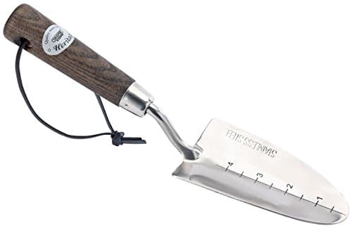 Image of Draper Expert Stainless Steel Heritage Transplanting Trowel with FSC Certified Ash Handle