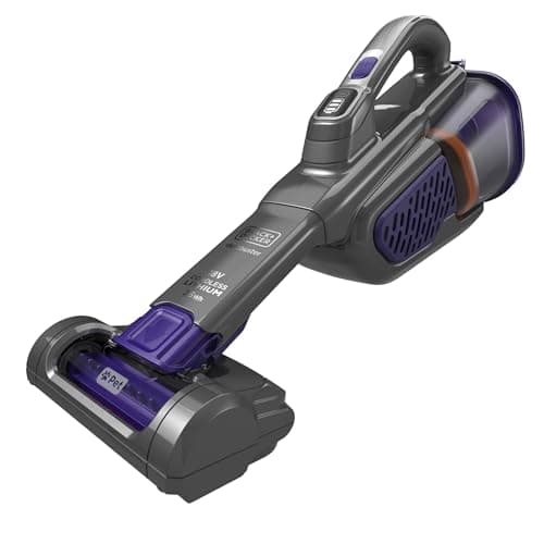Image of BLACK+DECKER Dustbuster Gen 11 Pet 18V 2.0AH with Charge Base Handheld Vacuum Cleaner, BHHV520BFP-GB