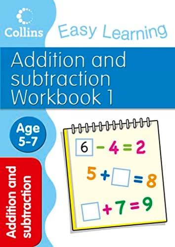 Image of Addition and Subtraction Workbook 1: Age 5-7 (Collins Easy Learning Age 5-7)