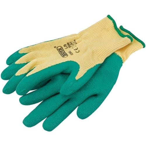 Image of Draper Gardening Latex Coated Gloves | Heavy Duty Working Gloves | Safety & Protection | Multi Purpose | 82603