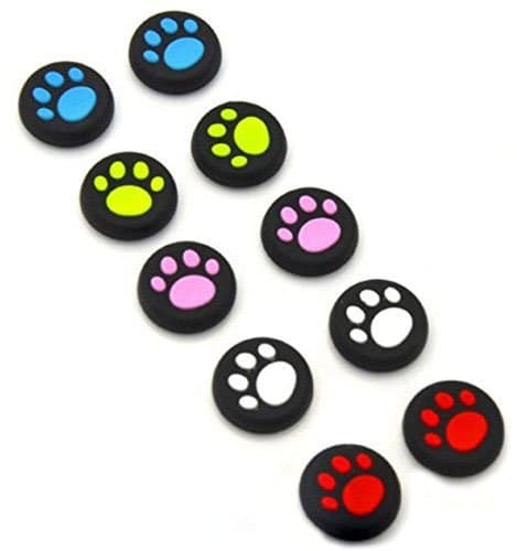Image of Analog Silicone Thumb Stick Grips Cap Joystick ThumbSticks Caps Cover for PS4 PS3 Xbox One Xbox 360 PS2 Game Controllers (5 Colors)