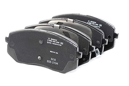 Image of Bosch BP1480 - Brake Pads Car Front Axle - Bosch Quality - Reduced Noise and Dust - ECE-R90 Certified - Copper-Free - 1 Set of 4 Pads