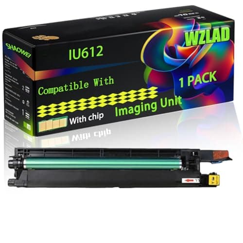 Image of WZLAD IU612 Compatible for Konica Minolta Imaging Unit with Chip （Drum Unit+Developer Unit） Bizhub C 452 C 552 C 552 DS C 652 C 652 Printers (1 Pack Yellow)