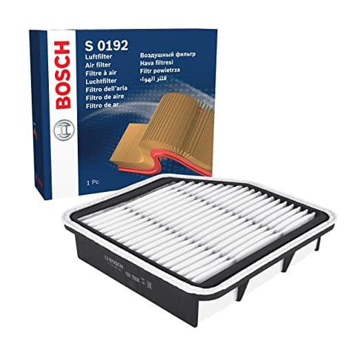 Image of Bosch S0192 Car Air Filter - Separates Particles from the Air Intake - Moisture-resistant plus High Tensile Strength