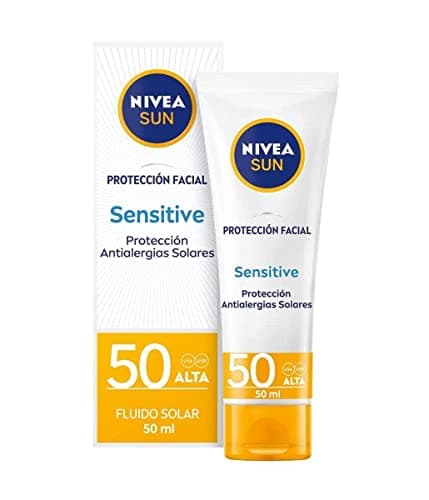 Image of Nivea sun facial sensitive spf50 50ml