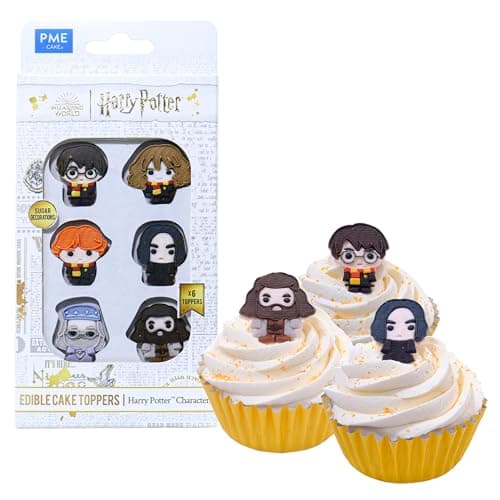 Image of PME Harry Potter Set of 6 Edible Cupcake Toppers, Characters