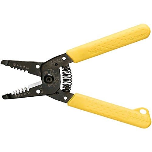 Image of IDEAL 45-120 Wire Stripper, 18 to 10 AWG, 6 In, Yellow