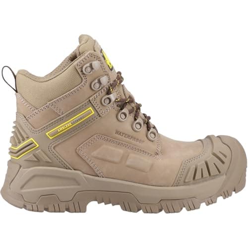 Image of Amblers Safety AS965C Stone Safety Boot Waterproof Safety Footwear Male Stone UK Size 9