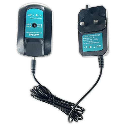 Image of JANRI WA3742 WA3732 WA3875 WA3881 WA3731 20V 6PIN Lithium Battery Charger compatible with Worx WA3520 WA3525 WA3578 WA3575 WA3512 WA3512.1 WA3522 WA3847 WA3868 WA3835 WA3764 (Not fit 4 pin)
