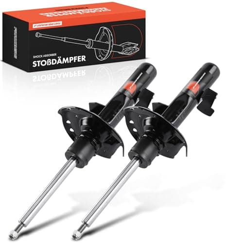 Image of Frankberg 2x Shock Absorber Strut Front Left Right 470mm Gas pressure Compatible with Galaxy WA6 Mondeo IV Turnier BA7 S-Max WA6 Replace# 1430868,1436854