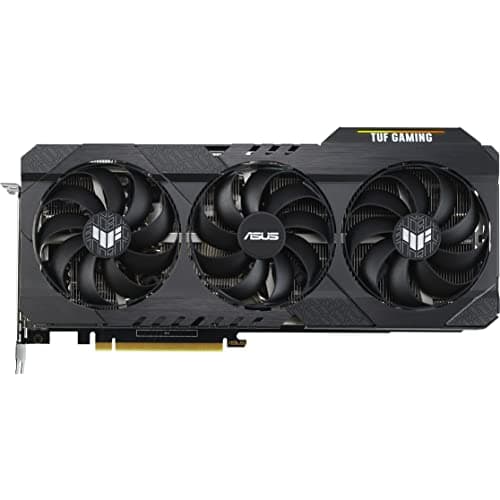 Image of ASUS TUF Gaming NVIDIA GeForce RTX 3060 Ti V2 OC Edition Graphics Card (PCIe 4.0, 8GB GDDR6, LHR, HDMI 2.1, DisplayPort 1.4a, Dual Ball Fan Bearings, Military-Grade Certification, GPU Tweak II)