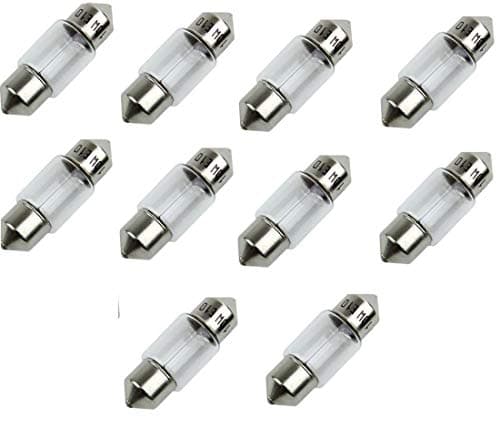 Image of 269 Number Plate Light Bulb 12V 10W Clear Pack of 10 pcs