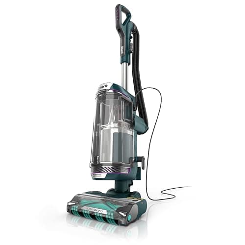Image of Shark PowerDetect Corded Upright Vacuum Cleaner with DuoClean Detect, Reverse Clean, Anti Hair Wrap Plus, Allergen Seal, Anti-Odour, Pet, Crevice & Multi-Surface Tools, Portable, 750W, 1.3L AZ3900UKT