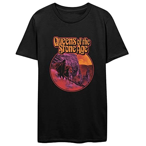 Image of Queens Of The Stone Age T Shirt Hell Ride Band Logo New Official Men's Size, Black, XXL