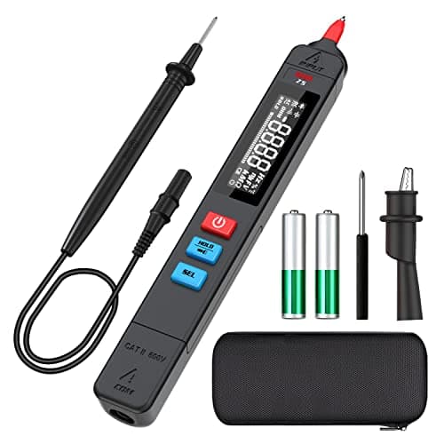 Image of BSIDE Digital Multimeter Pen-Type EBTN LCD 6000 Counts Portable Voltmeter Capacitance Diode Ohm Hz V-Alert Live Check Voltage Tester for Electronic Maintenance