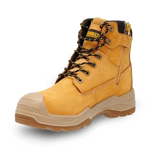 Image of DEWALT Jamestown Mens Safety Boot | Side Zip Entry | Steel Toe Cap | S3 SC FO LG HRO SR | UK Mens Size 8