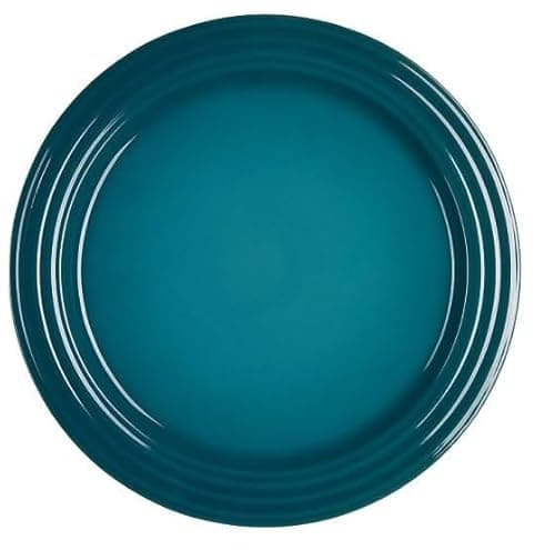 Image of Le Creuset Deep Teal Dinner Plate Diameter 27 cm