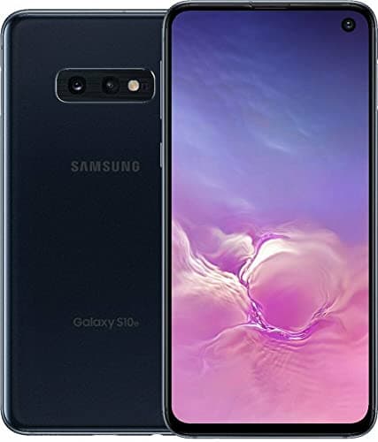 Image of Samsung Galaxy S10e (128GB, 6GB RAM) 5.8" AMOLED Display, US & Global 4G LTE Dual SIM GSM Factory Unlocked SM-G970F/DS (Prism Black, 128GB + 128GB MicroSD Bundle) (Renewed)