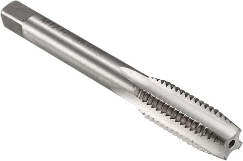 Image of TA-VIGOR M12 x 1.5mm Metric Machine Tap, HSS 4 Straight Flute Taper Plug Metric Tap, 1.5mm Pitch Screw Thread Tapping Threading Machinist Repair DIY Tool