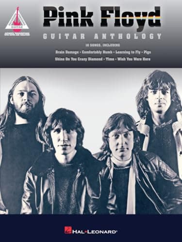 Image of Pink Floyd – Guitar Anthology | Guitar Recorded Versions Songbook | 18 Note-for-Note Transcriptions with Tablature | Hal Leonard Sheet Music | Rock ... Advanced Players (Recorded Versions Guitar)
