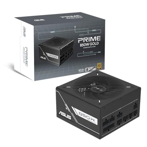 Image of ASUS Prime 850W Gold (Fully Modular Power Supply, 80+ Gold Certified, ATX 3.1, PCIe 5.1, Cable 12V-2x6, Double Ball Bearing, 8 Year Warranty)