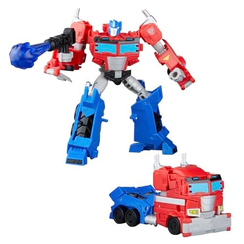 Image of Transformers Prime Changers Optimus Prime Action Figure, Changes from Robot Toy to Truck Toy, Ages 6+