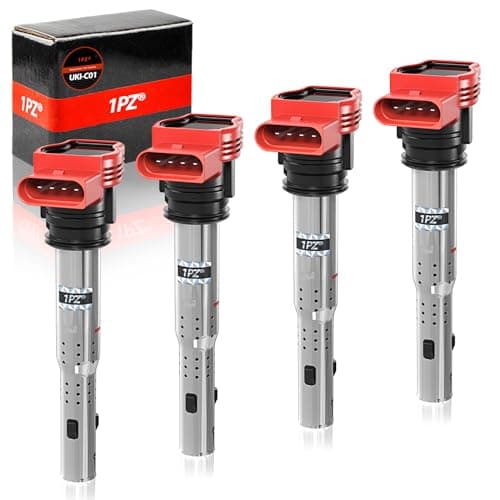Image of 1PZ UKI-C01 4Pcs 06C905115E 06D905115 Ignition Coil Pack Replacement for AUDI A4 A5 A6 A7 A8 Q5 Q7 FORD Galaxy Mk1 Volkswagen Passat B3/B4 Estate 06E905115