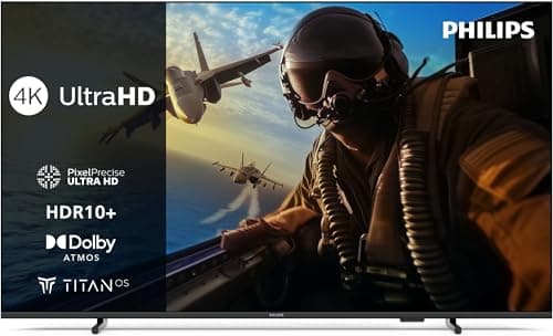 Image of Philips 50PUS7000 4K LED Smart TV, 50" Screen, with Pixel Precise Ultra HD Platform, Titan OS and Dolby Atmos Sound, Works with Alexa and Google Voice Assistant