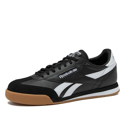 Image of Reebok Unisex Campio Xt Mens Sneakers, Black/White/Gum, 4 UK