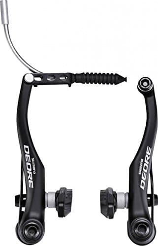 Image of SHIMANO Deore BR-T610 V-Brakes - Black, Rear