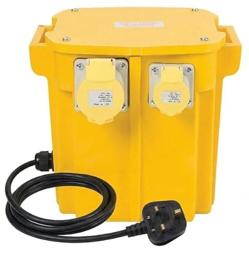 Image of 5KVA portable site transformer 240V to 110V / 110V to 240V – Heavy Duty Step Up & Step Down Site Transformer – Industrial Single Phase voltage Converter