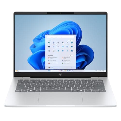 Image of HP OmniBook 7 AI Laptop (14" Full HD+ OLED Display | Intel Core Ultra 7 255U CPU | 16GB LPDDR5-7467MHz RAM | 1TB NVMe SSD | Win 11 Home | Backlit Keyboard | Wi-Fi 7) - Silver