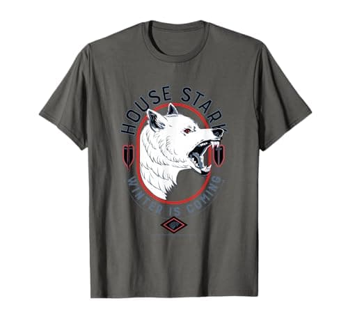 Image of Game of Thrones House Stark Winter is Coming T-Shirt