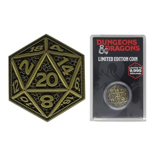 Image of Dungeons & Dragons Limited Edition Dice/Ampersand Collectible Coin (Numbered)