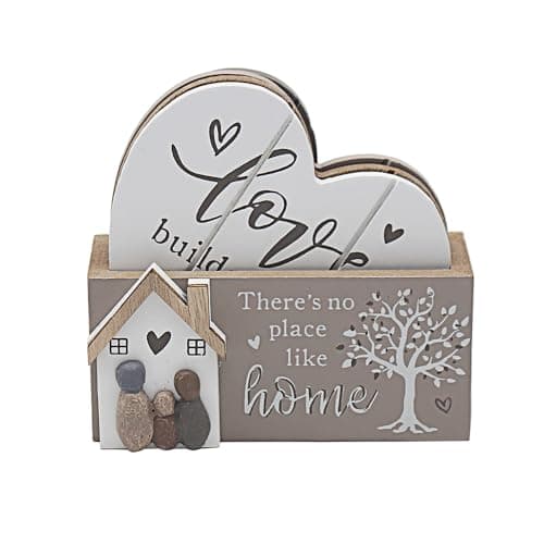 Image of Lesser & Pavey Home Coasters Set of 4 | Lovely Gifts For Women & Men | Designed By Love and Affection | Coasters Set For All Modern Kitchen & Offices