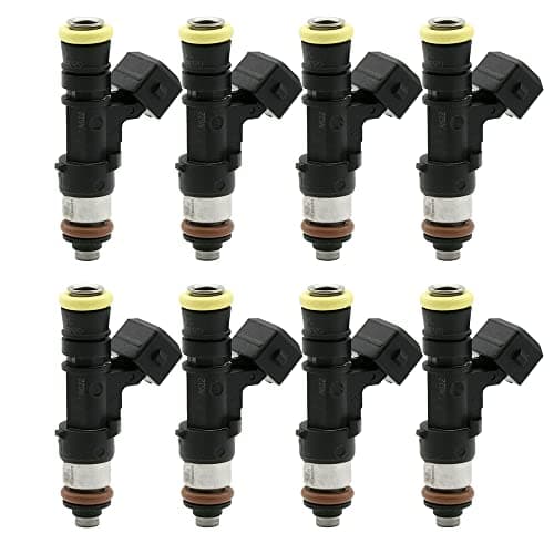 Image of OVBNMO 8Pcs Fuel Injector 210LB 2200CC Compatible for Bosch Compatible for Honda Compatible for Dodge LS3 LS7 Corvette C6 Camaro G8 0280158829 0280158821 0280158843