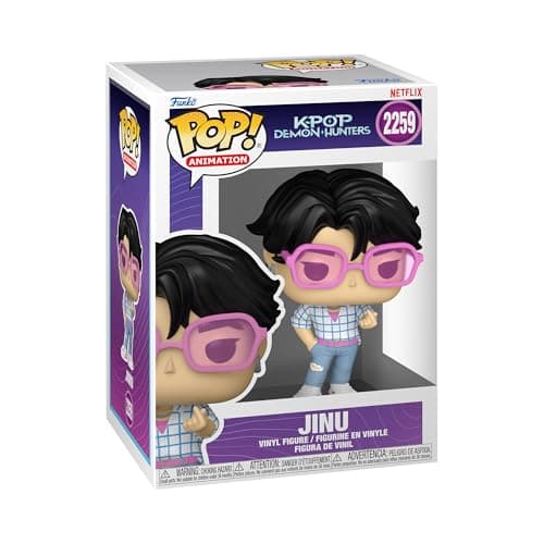 Image of Funko Pop Animation: KPop Demon Hunters - Jinu - 1-6 Odds for Rare Chase Variant - Collectable Vinyl Figure - Gift Idea - Official Merchandise - Toys for Kids and Adults