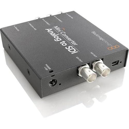 Image of Blackmagic Design Mini Converter Analog - SDI - video converters (0 - 40 °C, -20 - 45 °C, 0 - 90%, Black)