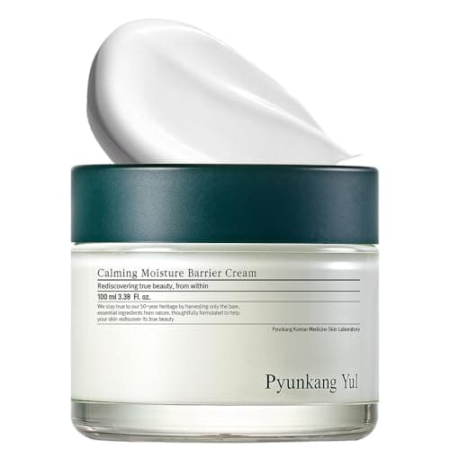 Image of [PKY] Pyunkang Yul Calming Moisture Barrier Cream Instantly Soothes Sensitive Skin, Hyaluronic Acid & Ceramide for Hydration, Vegan, Korean Skincare (3.4 Fl. Oz, 100ml)