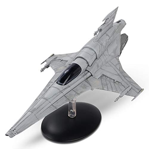 Image of Battlestar Galactica - Battlestar Galactica Viper Mk VII Ship - Battlestar Galactica Ships Collection by Eaglemoss Collections