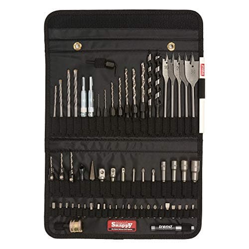 Image of Trend Snappy Complete Drill Bit and Tool Set, 60 Piece Tool Selection Set with Assortment of Quick Release Drilling & Screwing Tools, SNAP/TH2/SET