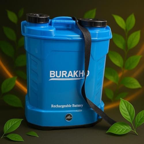 Image of 12L & 20L Electric Knapsack Pressure Sprayer | Rechargeable Battery-Powered Backpack Sprayer for Garden and Agricultural Use | 8000 & 6000mAh Lithium Battery | Blue (12L)