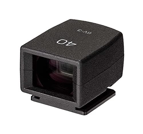 Image of Ricoh External Mini Finder GV-3 [Compatible models: RICOH GR IIIx] [Optical viewfinder with a 40 mm angle of view attached to the hot shoe] [Field of view approx. 85%]