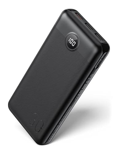 Image of VEGER Power Bank 30000mAh, 20W Fast Charging PD 18W QC 3.0 USB C Battery Pack Portable Charger with 4 Outputs & 2 Inputs Compatible with iPhone/iPad/Samsung Phones Tablet and More